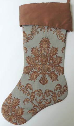 Bordeaux and brown body brown satin cuff