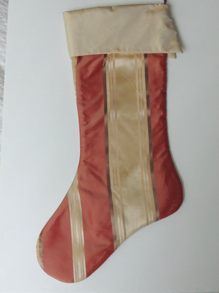 Striped Taffeta Red