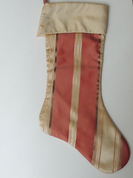 Striped Taffeta Red