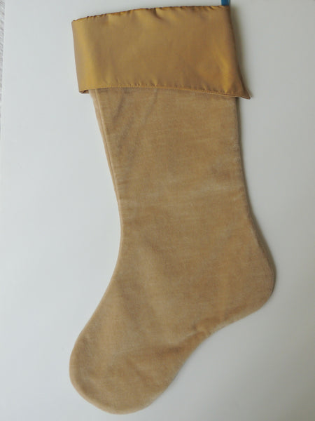 Beige Back Gold Cuff Heel Toe Pattern